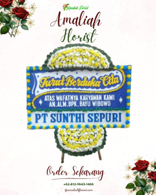 Papan Bunga Duka di Mekarnangka